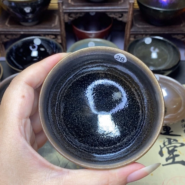 茶盏建窑建盏主人杯