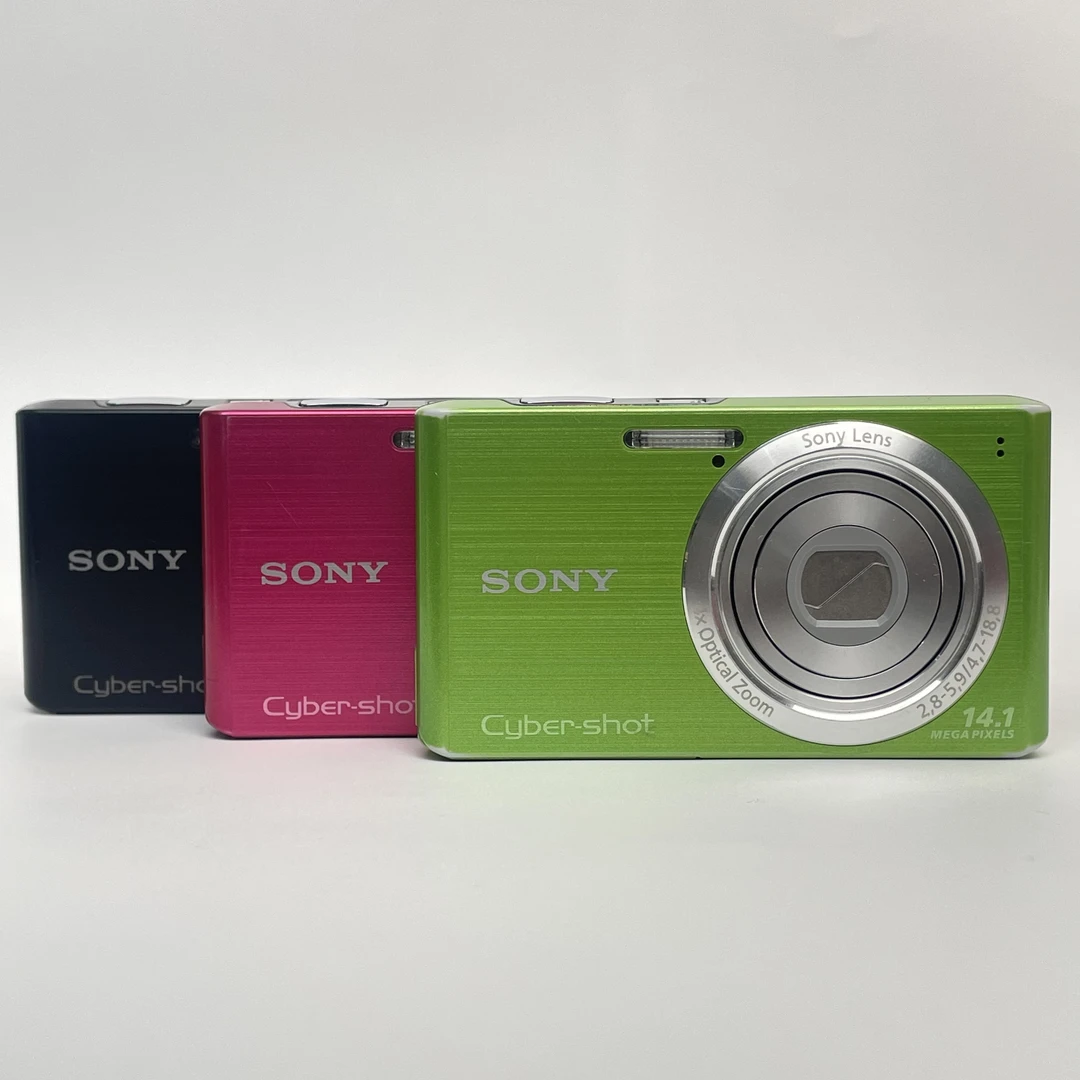 95新 Sony/索尼 w610奶油肌冷白皮1410万像素4倍变焦复古ccd