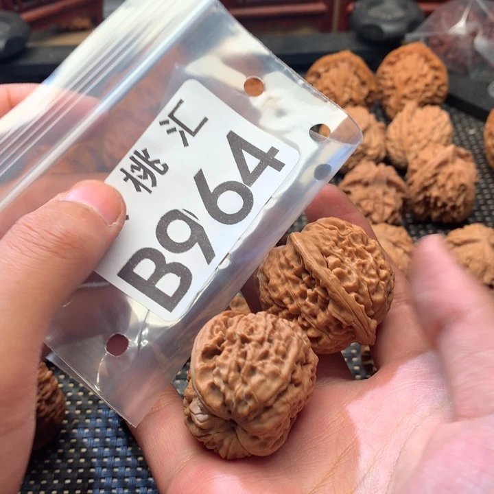 吊坠文玩核桃莲花