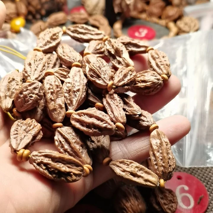 文玩核桃手串步**停东北秋子异型籽22