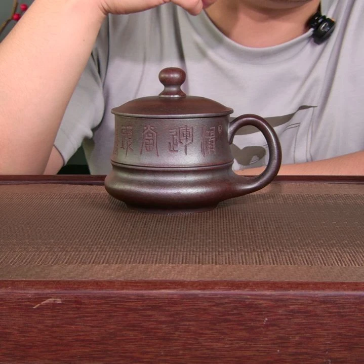 茶杯紫砂高货放漏