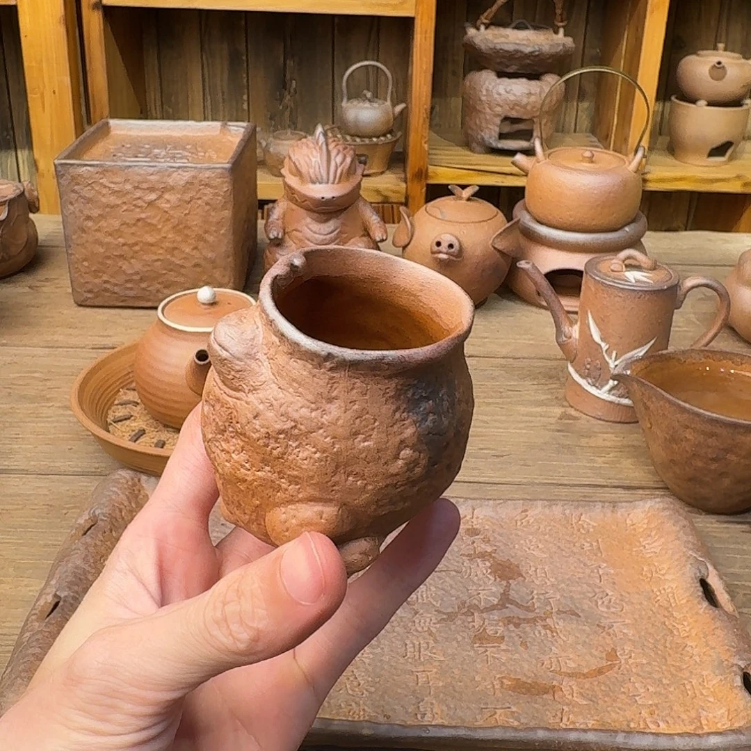 原矿老岩泥茶器系列