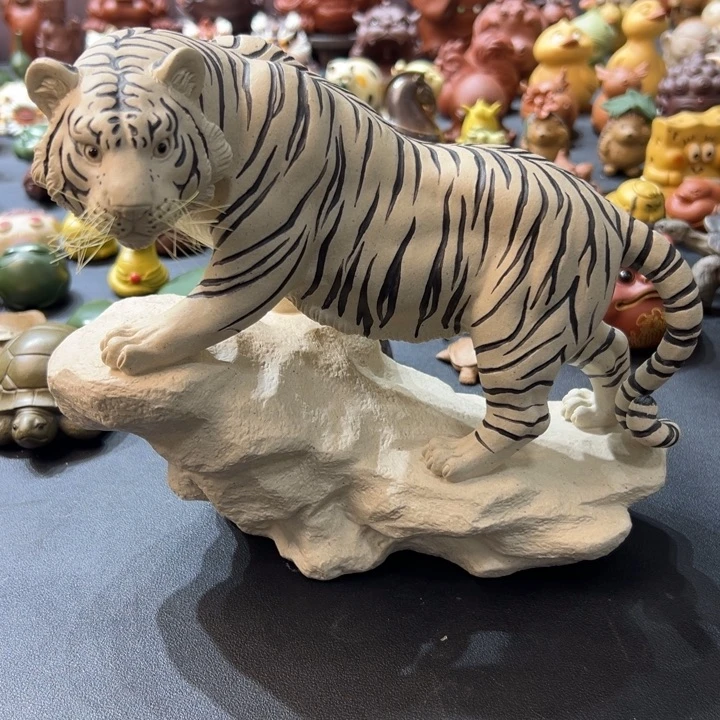 紫砂茶宠紫砂茶宠上山白虎