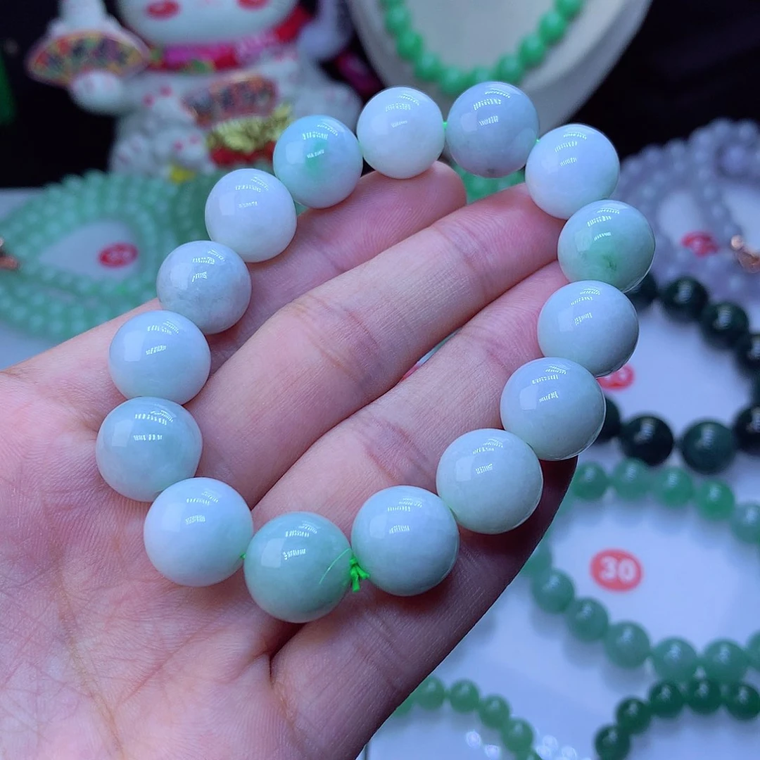 翡翠毛衣链未镶嵌卡13