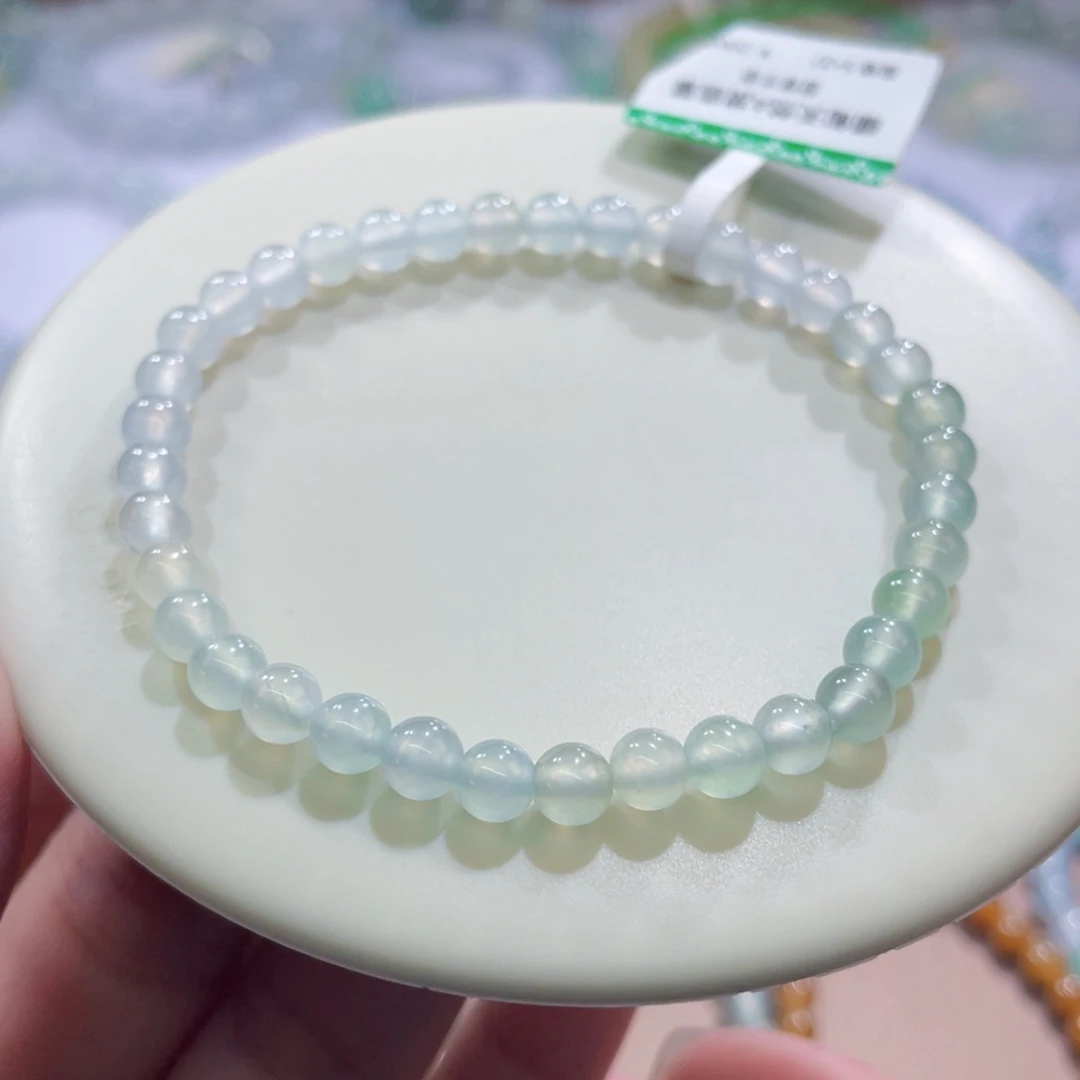 未镶嵌手链翡翠渐变幻彩卡5
