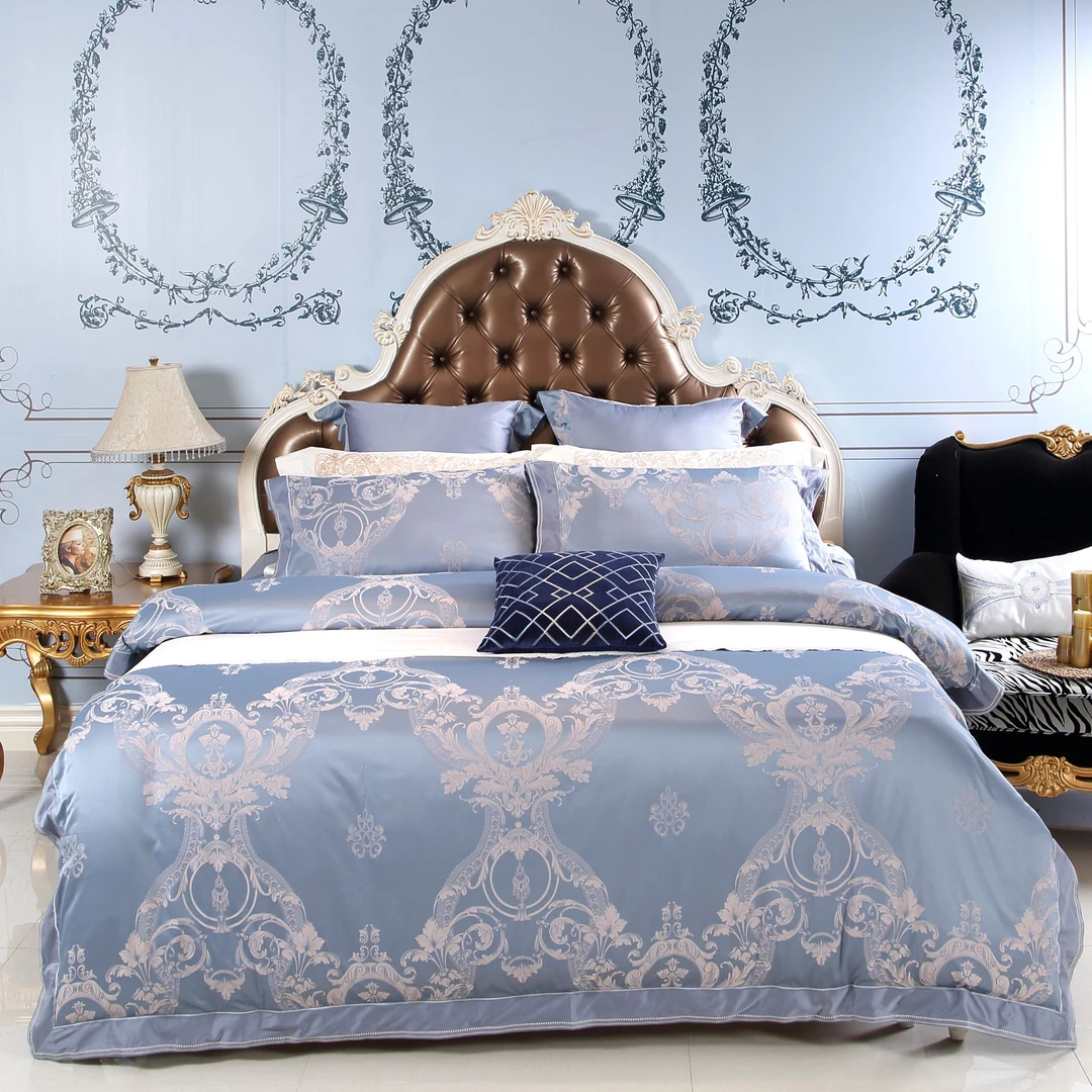 莫代尔提花 纯棉 简约轻奢 床上套件