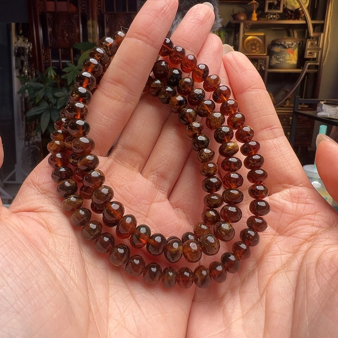 琥珀未镶嵌裸石抚顺琥珀20524七