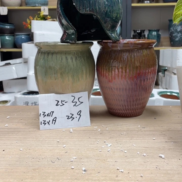 紫砂花盆多肉花盆微瑕35