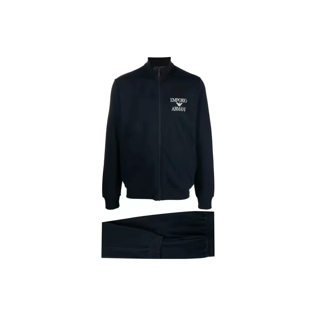 EMPORIO ARMANI 男士海军蓝色运动套装 111927 3F571 00135