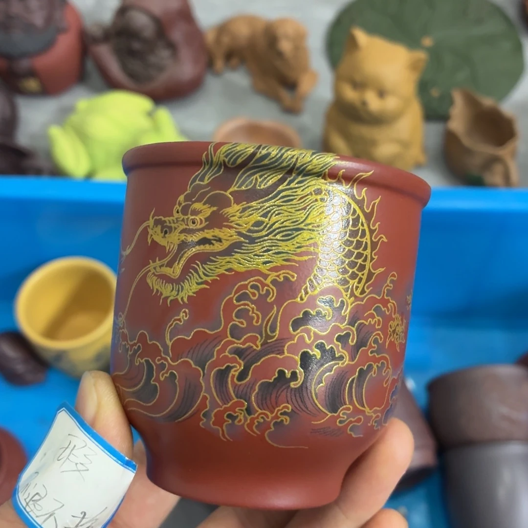 茶杯紫砂瑕疵不退不换介意勿拍