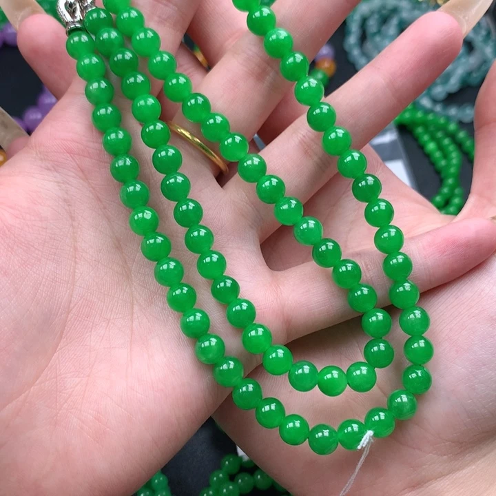 @***￥缅料卡7项链 一物一证