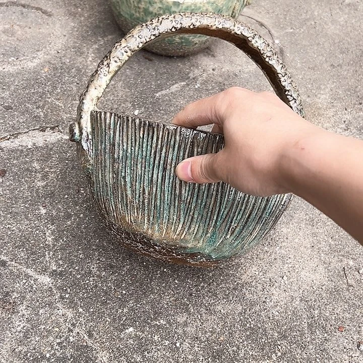 紫砂花盆次品次品次品