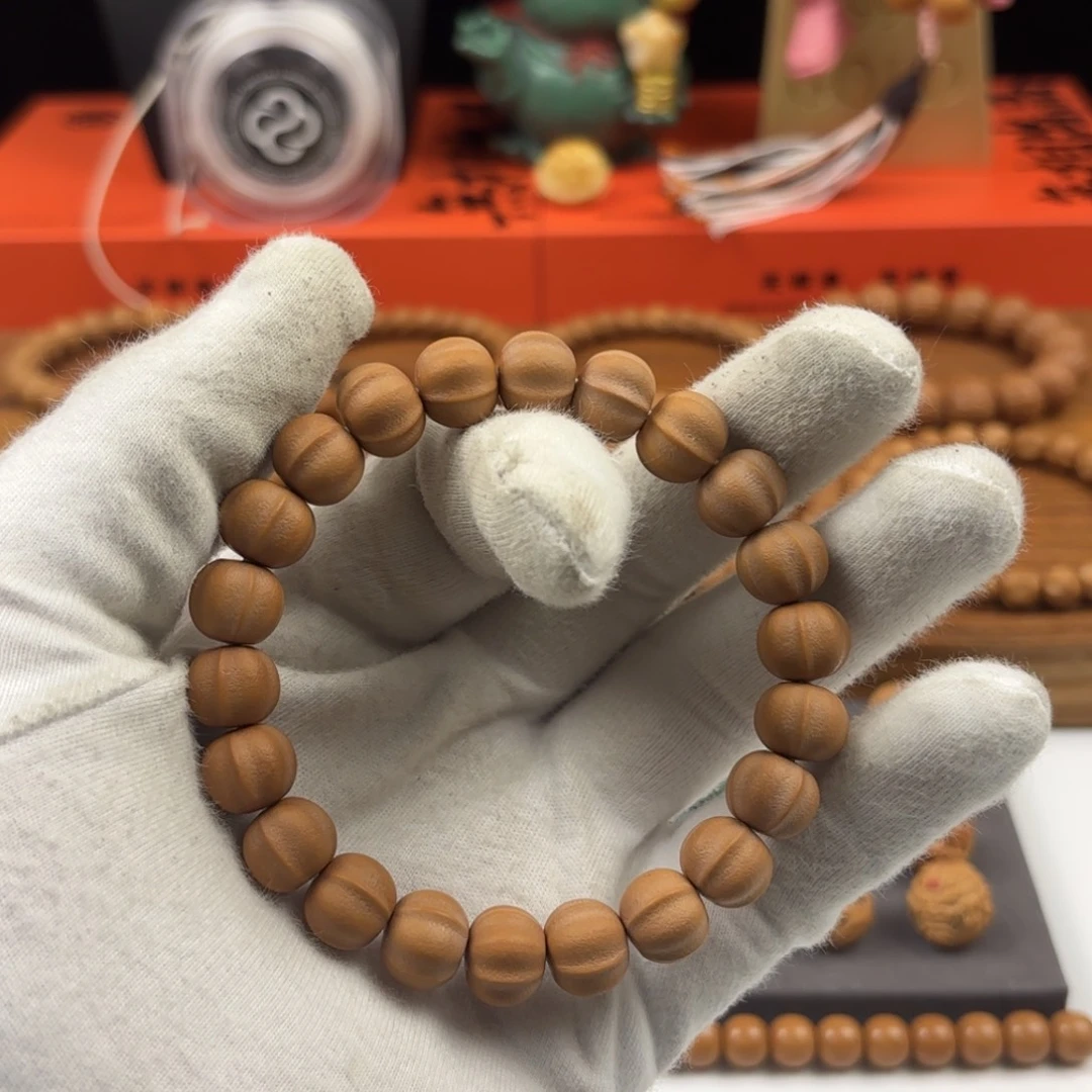 真***菜猴头核桃手串鲨鱼背