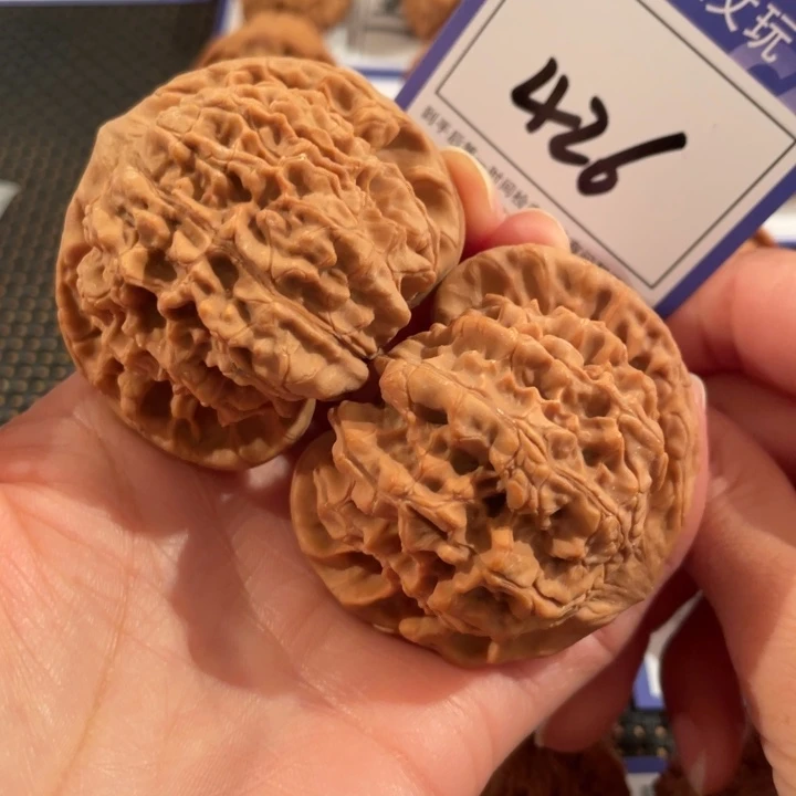 文玩核桃把件426号5.4官帽