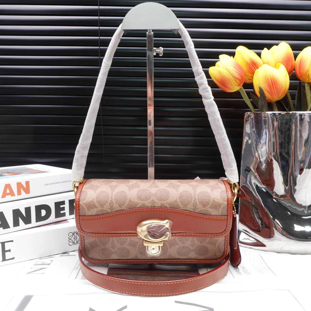 95新 COACH/蔻驰 单肩包/T10161267