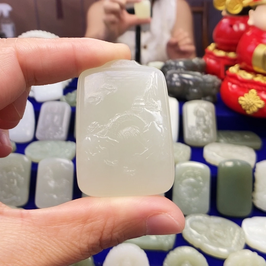 颈饰未镶嵌和田玉风*时