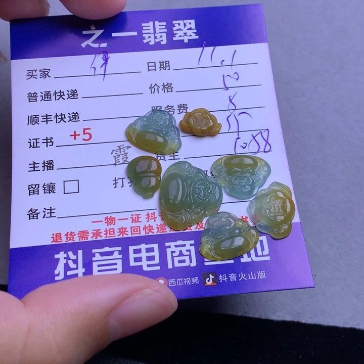 颈饰未镶嵌翡翠伊*?
