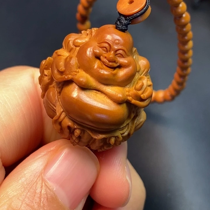 吾***辫手串/手链橄榄核弥勒单子