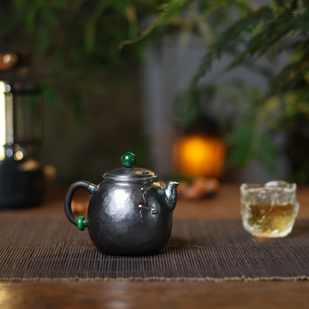 【夷嘉茗友】周年庆福利纯银银壶，泡壶