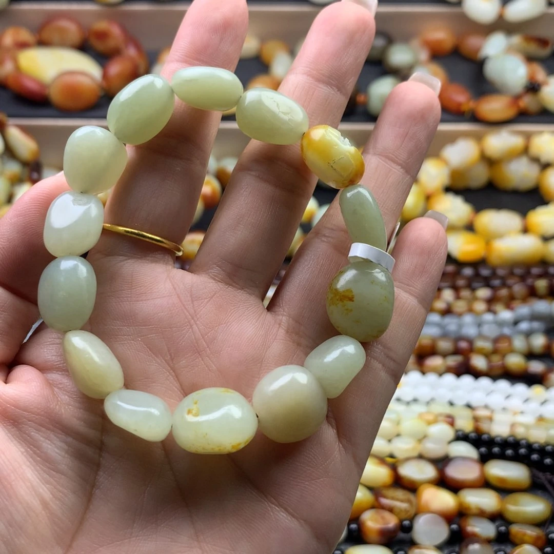 s***t手链未镶嵌和田玉