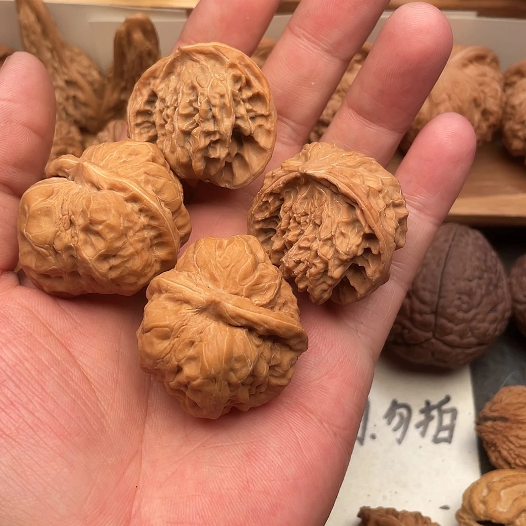 花***花文玩核桃吊坠蛤蟆