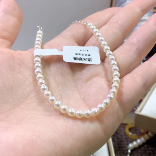 兽***】淡水珍珠手串未镶嵌