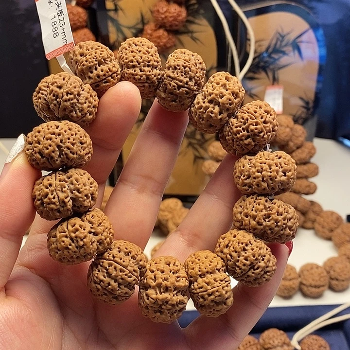 金刚菩提手串六瓣夹板