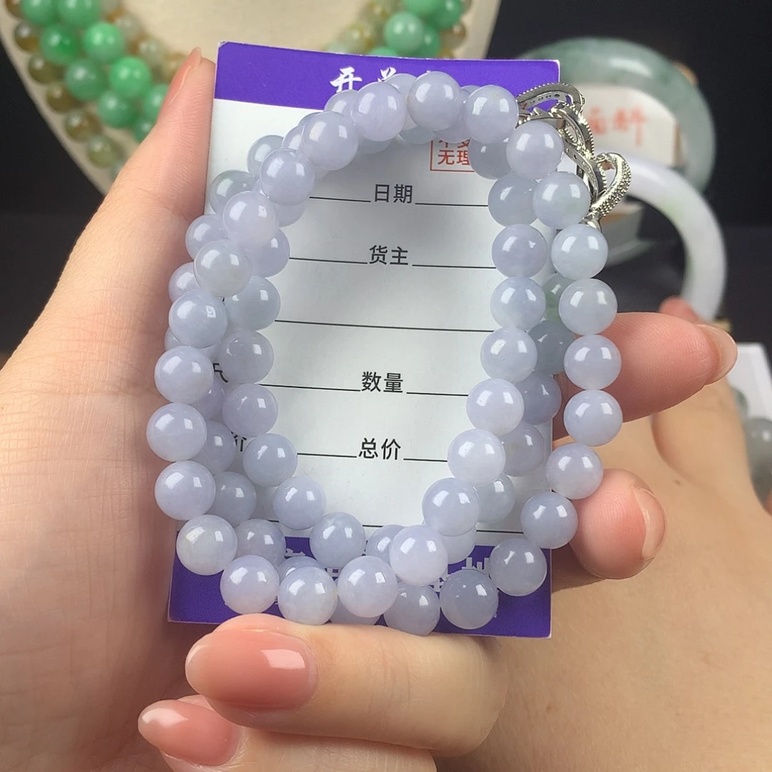 未镶嵌手链翡翠卡8.1