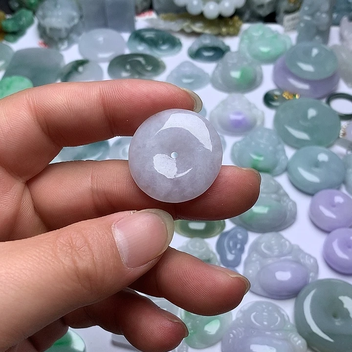 翡翠未镶嵌颈饰天然翡翠