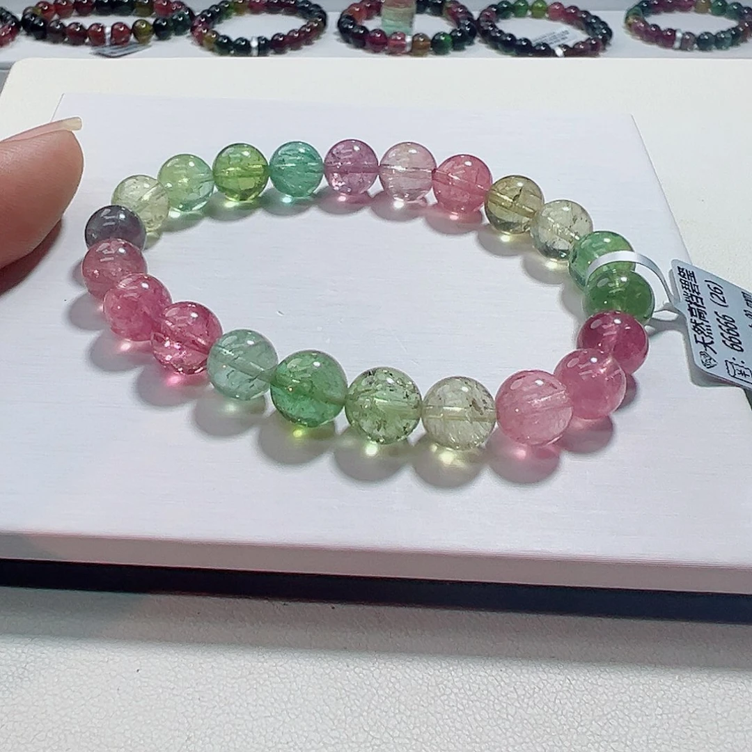 未镶嵌手链碧玺碧玺