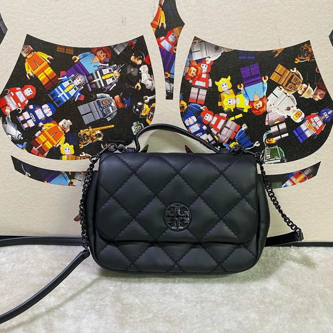 95新 TORY BURCH/汤丽柏琦 汤丽柏琦21260斜挎包22*14
