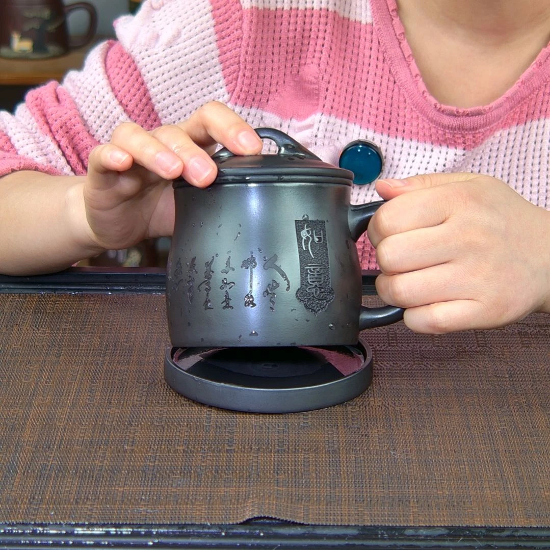 紫砂茶杯高货放漏