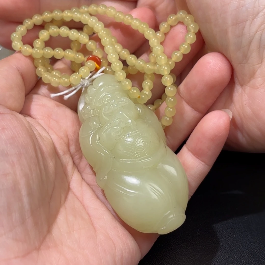 未镶嵌和田玉挂件我****冬