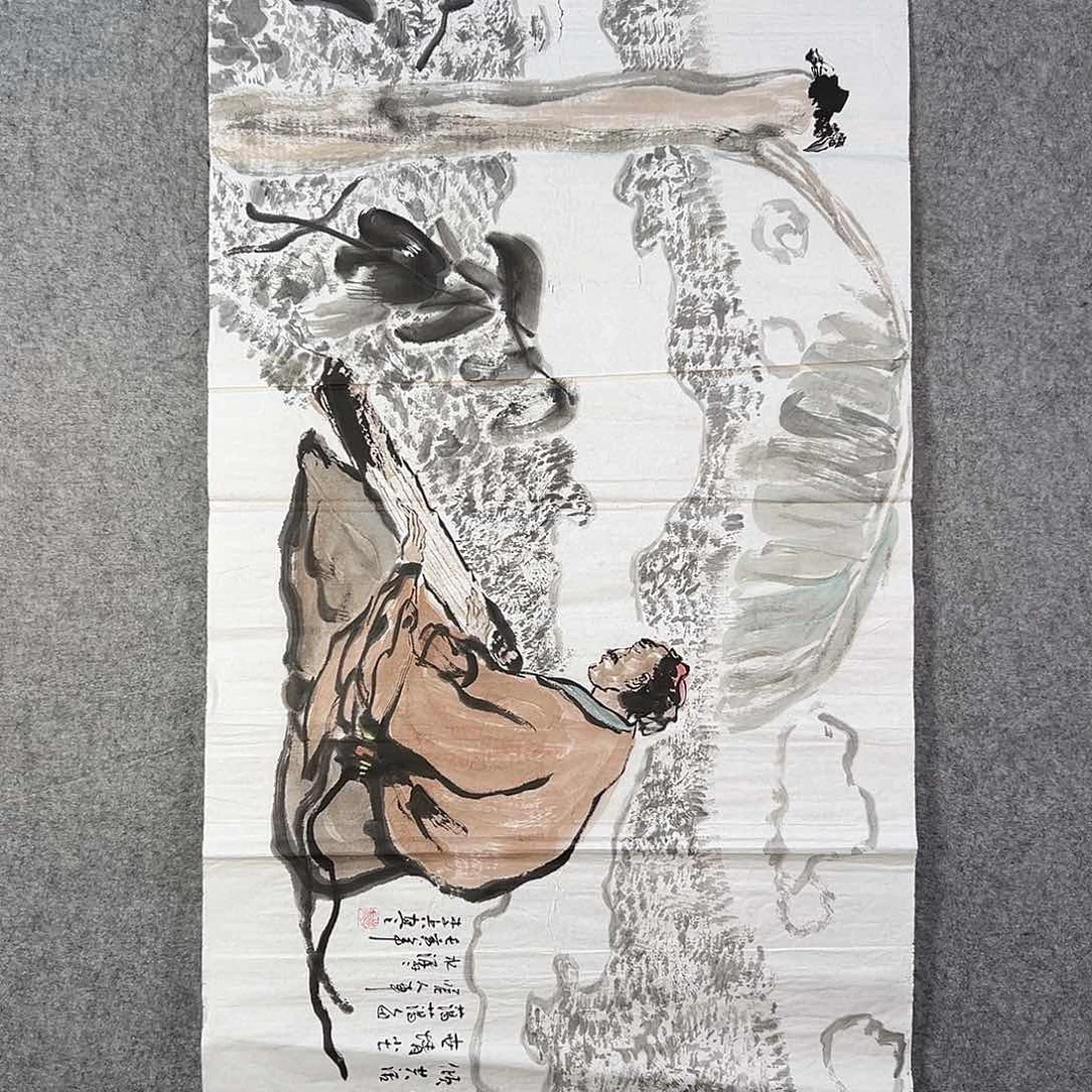 国画210 牡丹花等花开时节也可用