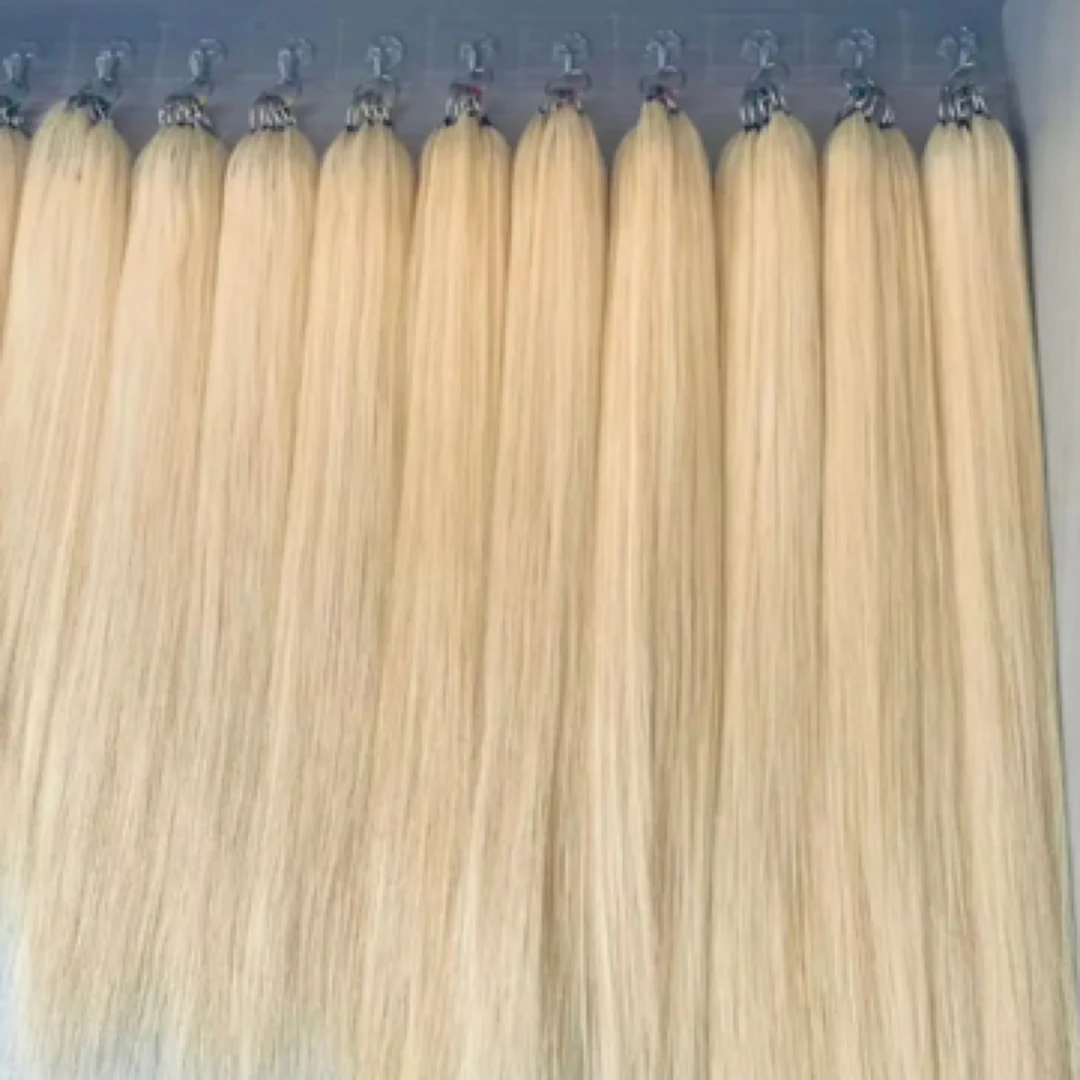 9度褪色无折头羽毛隐形无痕接发