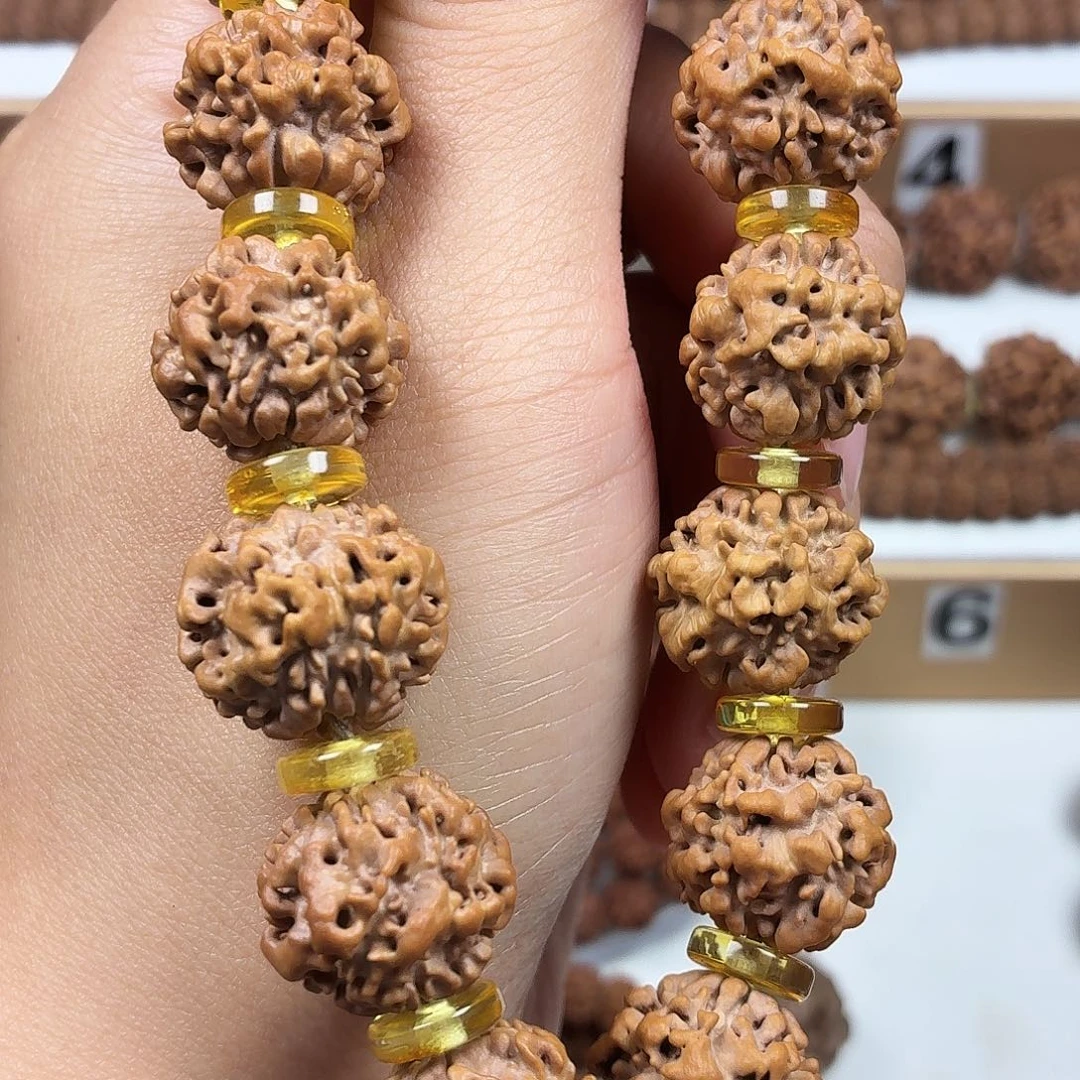 冲****金刚菩提手串稀有精品0瓣龙焰