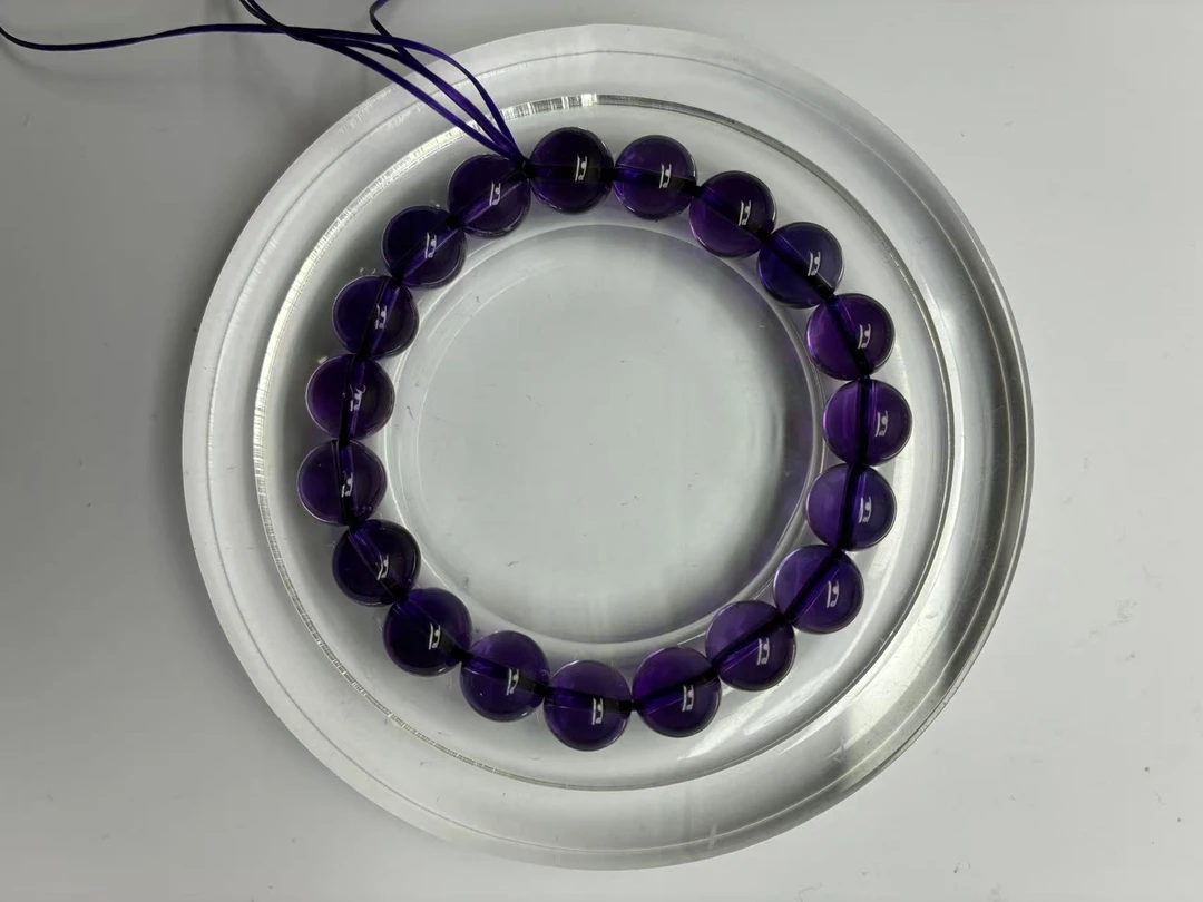 紫水阿赛手串10mm简约款