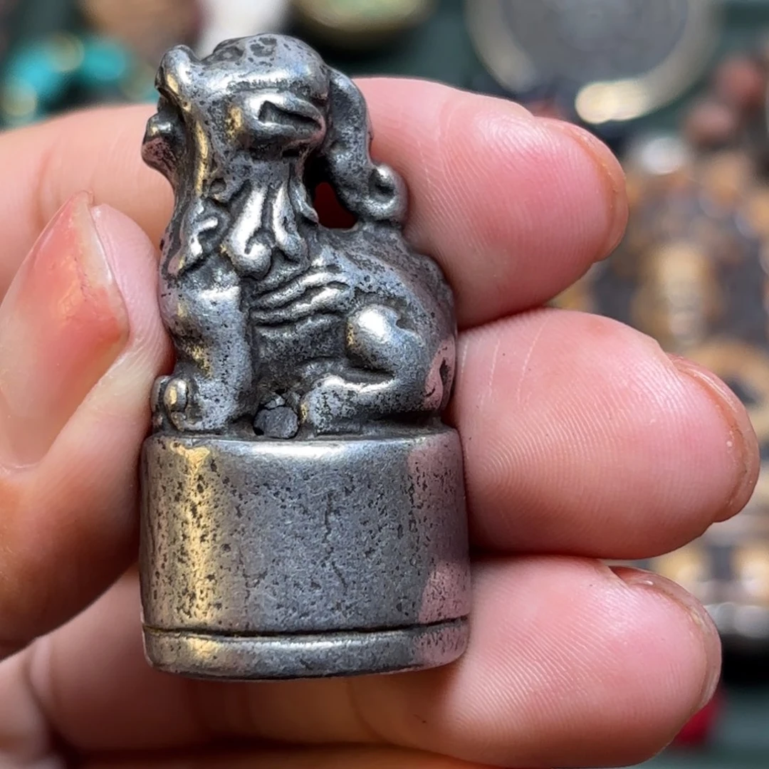 铜星月菩提吊坠项链