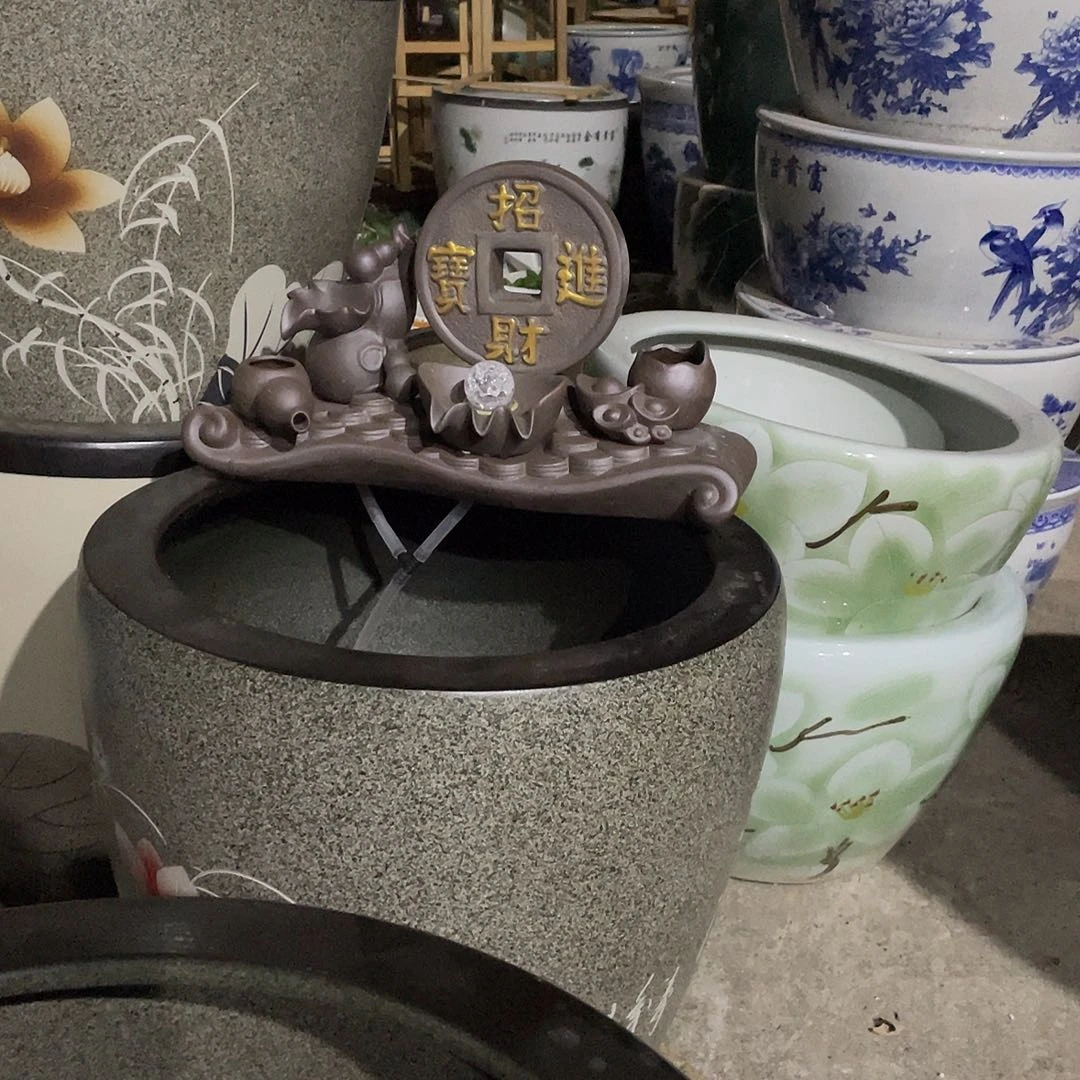 景德镇陶瓷鱼缸景德镇陶瓷鱼缸