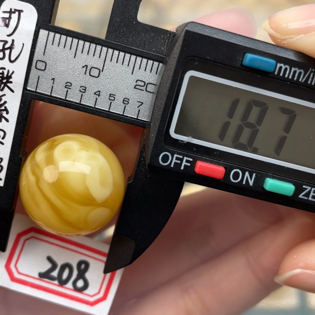 蜜蜡裸石未镶嵌翳蜜蜡