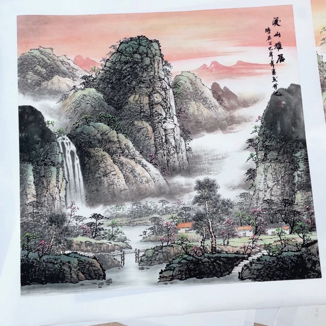 国画韦建老师作品欣赏