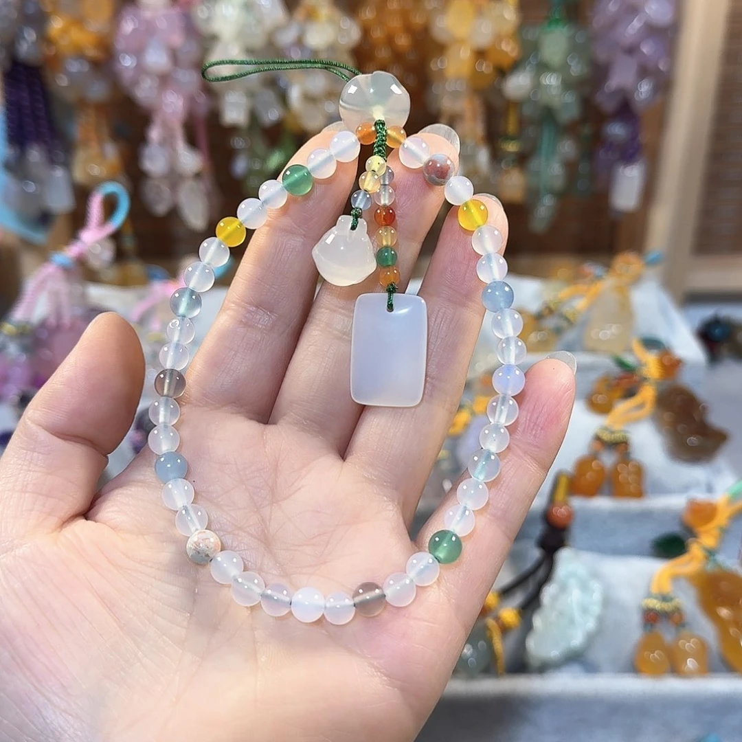 玛瑙/玉髓天然的玉髓玛瑙未镶嵌