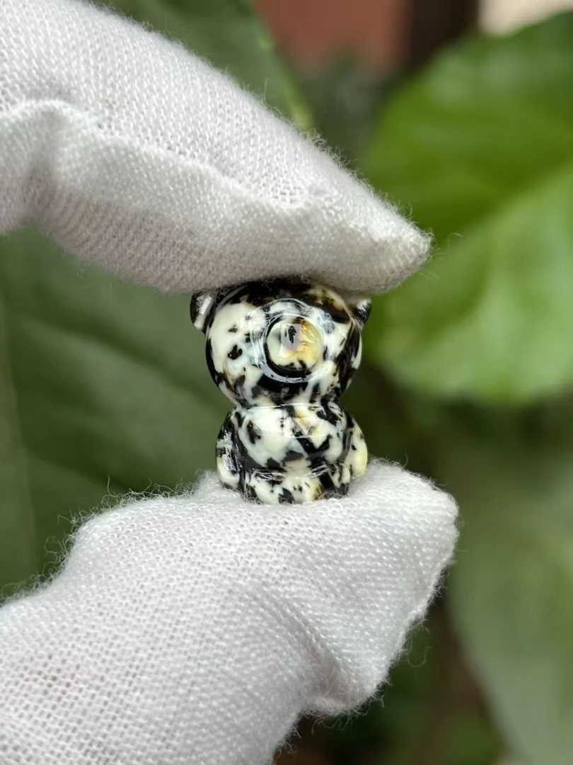 1921天然蜜蜡琥珀奥利奥小熊12.4x18.1x7.7mm