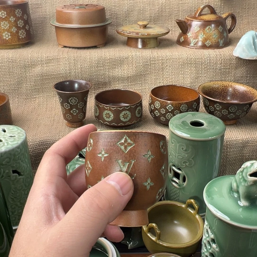 用***4青瓷茶器青瓷茶器