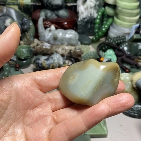 未镶嵌和田玉（糖玉）珠宝半成品葫**爷