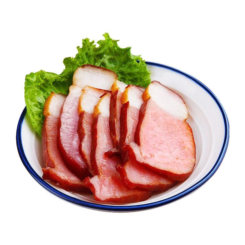 【腿肉现称】农村柴火烟熏腊腿肉雪花肉不沾水可退