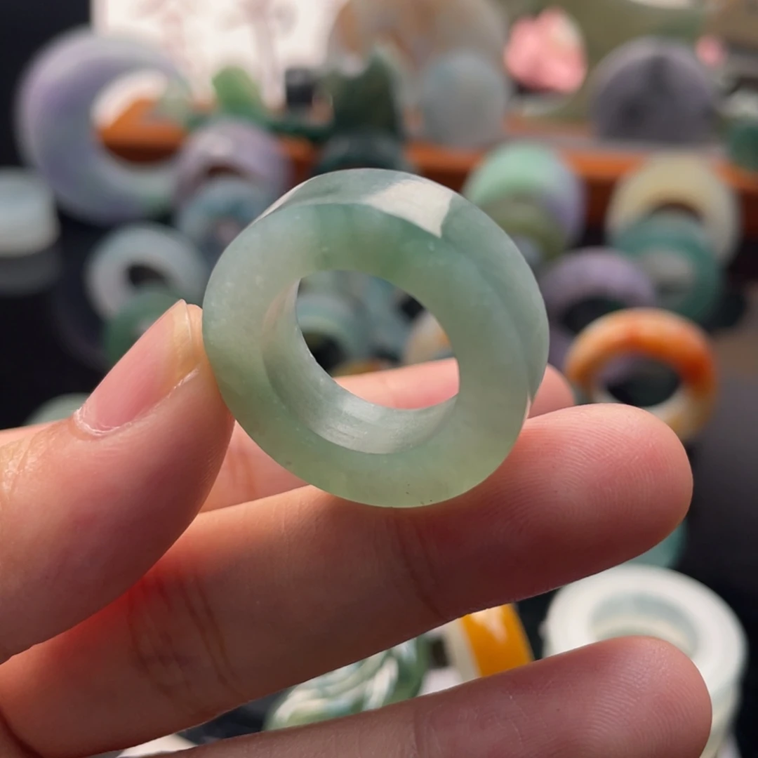 定制翡翠未镶嵌  文艺