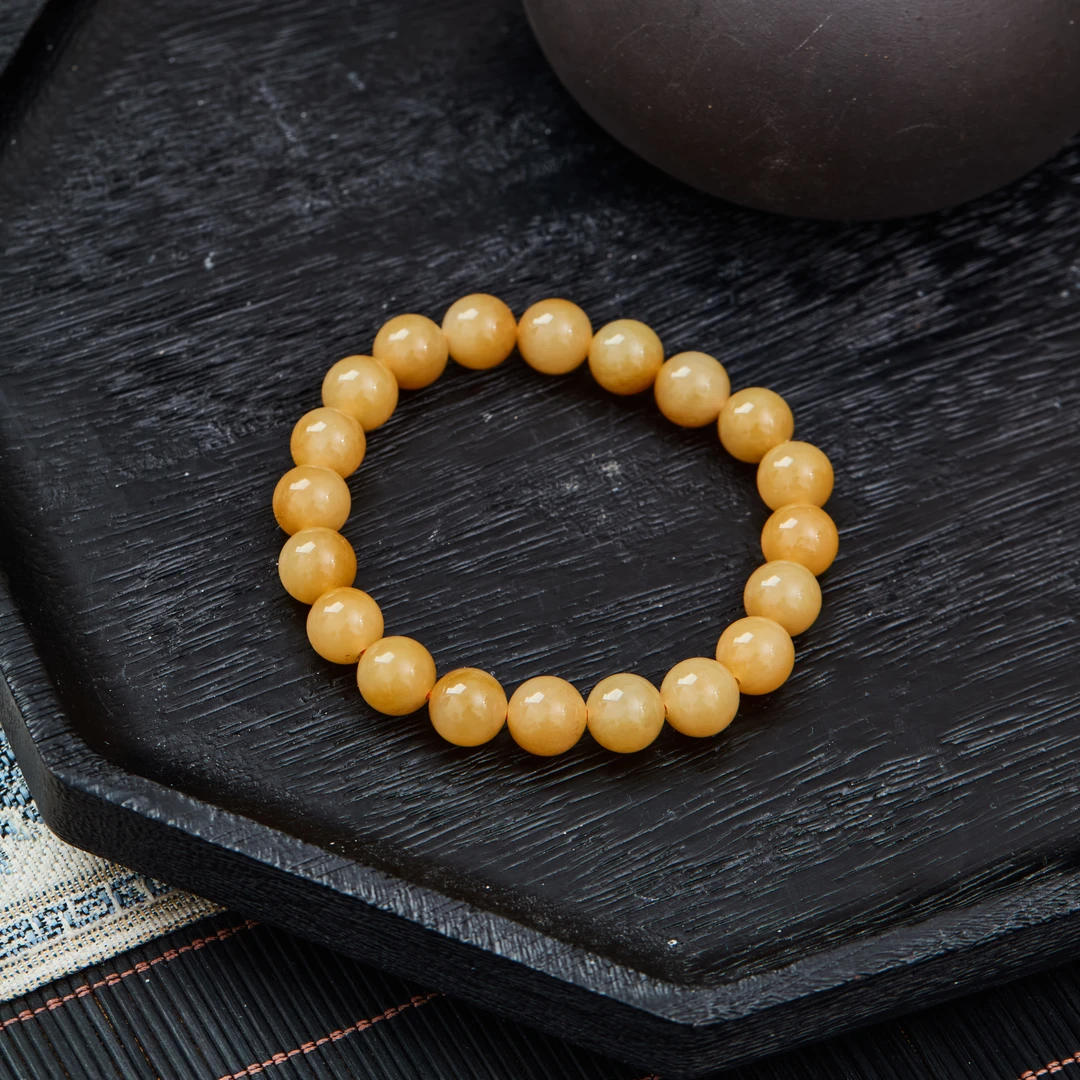 【云上雅岚】柠栀丨C79845-糖玉手串-9.5mm-多样性发一件