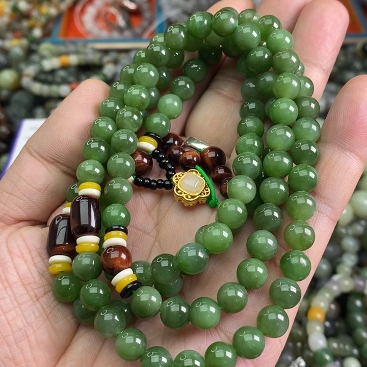 和田玉手链未镶嵌