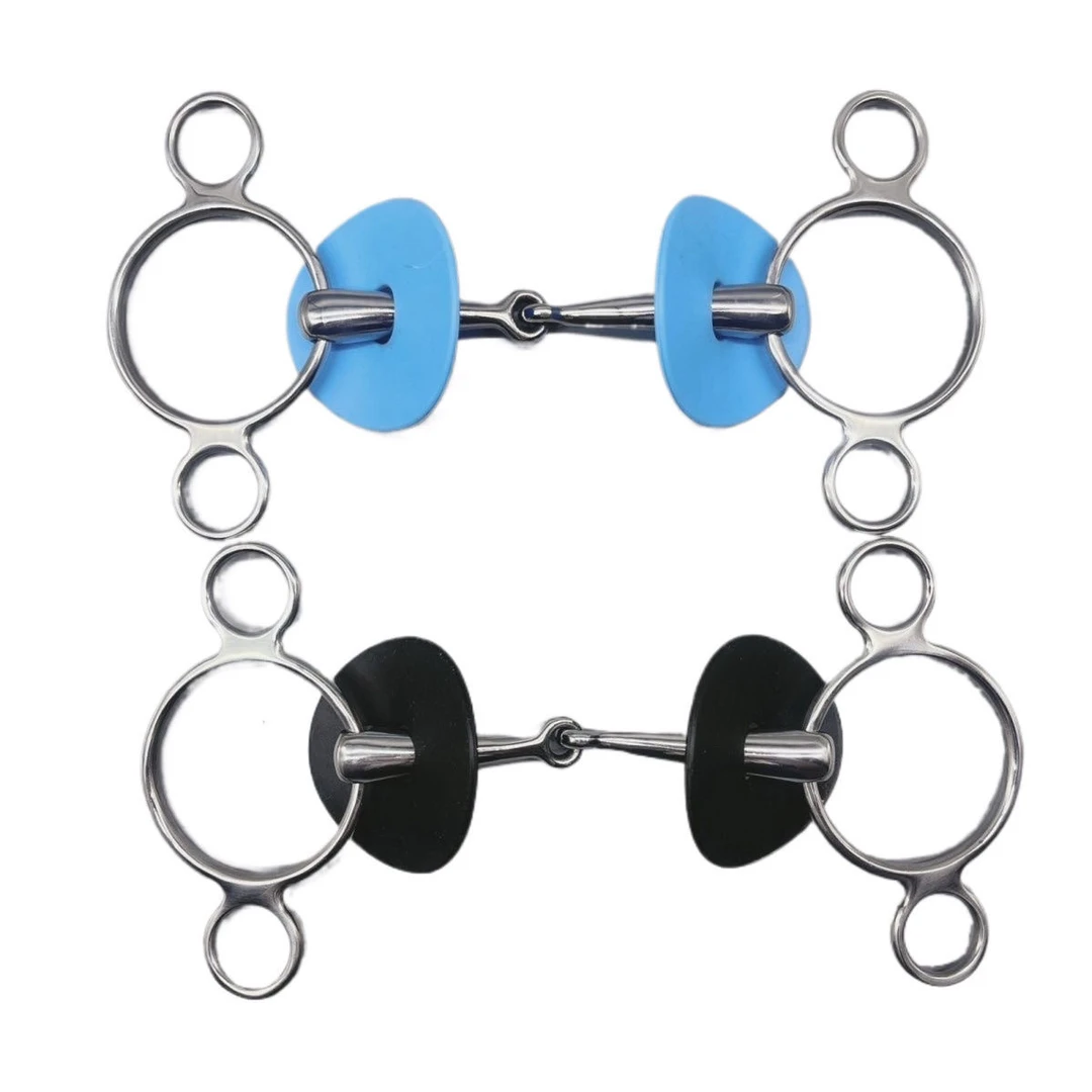 硅胶柔软防磨口衔垫片防磨马脸颊口衔马嚼子叉口